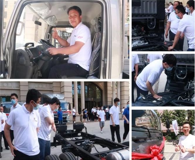 全是东风多利卡-韩国ICN空运